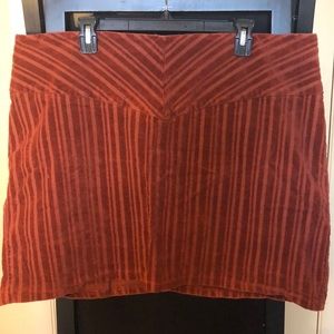 Corduroy Mini Skirt